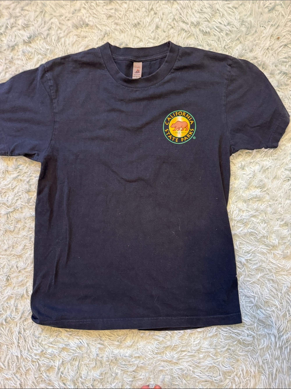 California State Parks Black Logo T-Shirt adult med. But Runs small.
